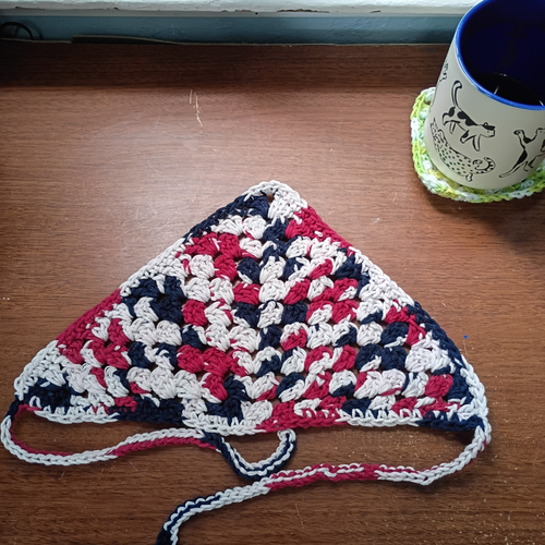 Crochet Cotton Bandana